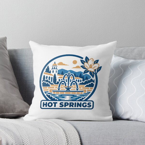 Item preview, Hot Springs Arkansas Travel Landmark Vacation Souvenir designed and sold by NightGlyph.