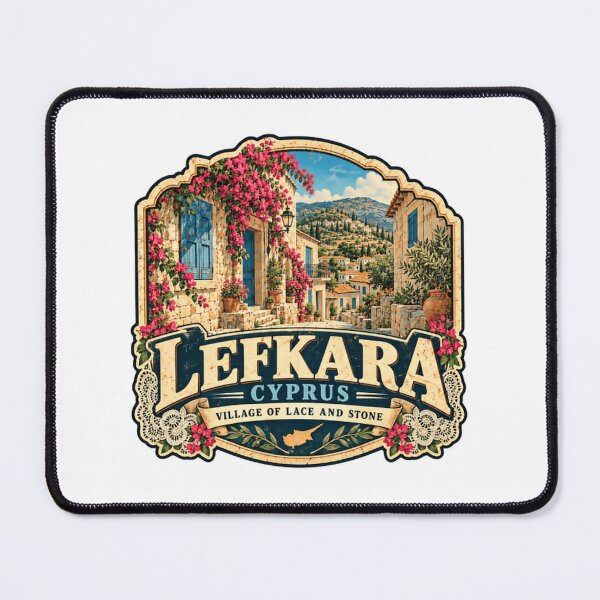Item preview, Lefkara Cyprus Village Of Lace And Stone Travel Destination Souvenir designed and sold by JonesFlora2025.