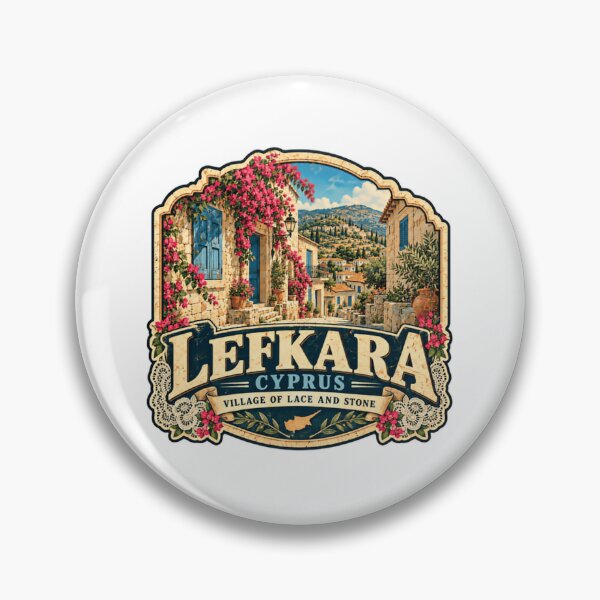 Item preview, Lefkara Cyprus Village Of Lace And Stone Travel Destination Souvenir designed and sold by JonesFlora2025.
