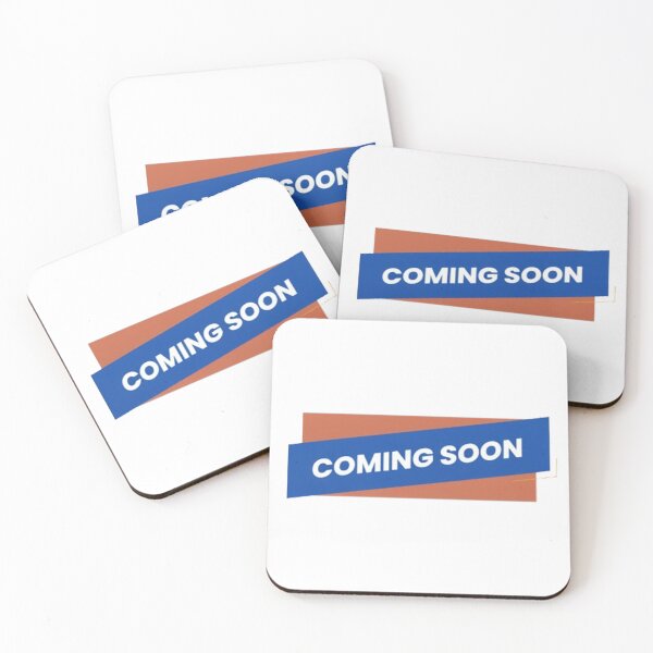 Item preview, Coming Soon Modern Blue Banner Typography Announcement Design designed and sold by Craft99.