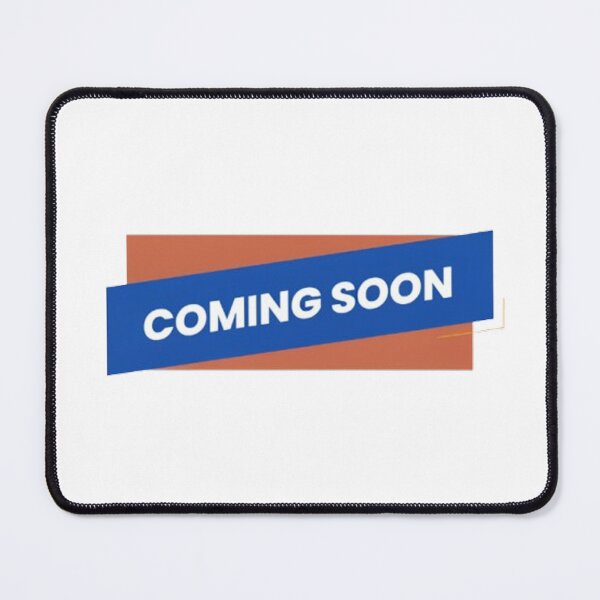 Item preview, Coming Soon Modern Blue Banner Typography Announcement Design designed and sold by Craft99.
