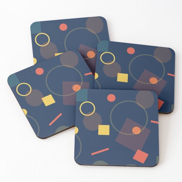 Item preview, Colourful Geometric Shapes – Modern Abstract Pattern designed and sold by shoppersgallery.