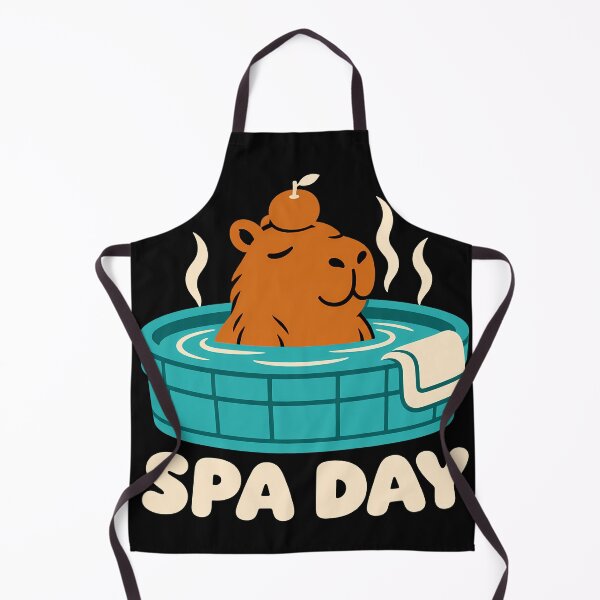 Item preview, Spa Day Capybara Hot Spring Funny Cute Animal designed and sold by LiberOccultis.