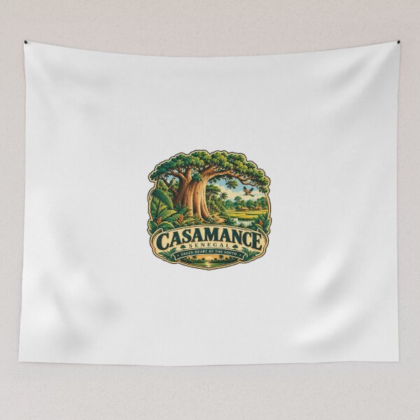 Item preview, Casamance Senegal Green Heart Of The South African Heritage Travel Souvenir designed and sold by JonesFlora2025.