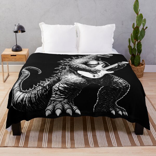 Item preview, Godzilla Playing Guitar designed and sold by Bob Meme Life.