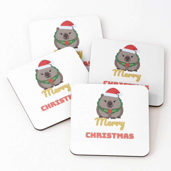 Item preview, Merry Christmas from Down Under - Wombat designed and sold by mrmgprint.