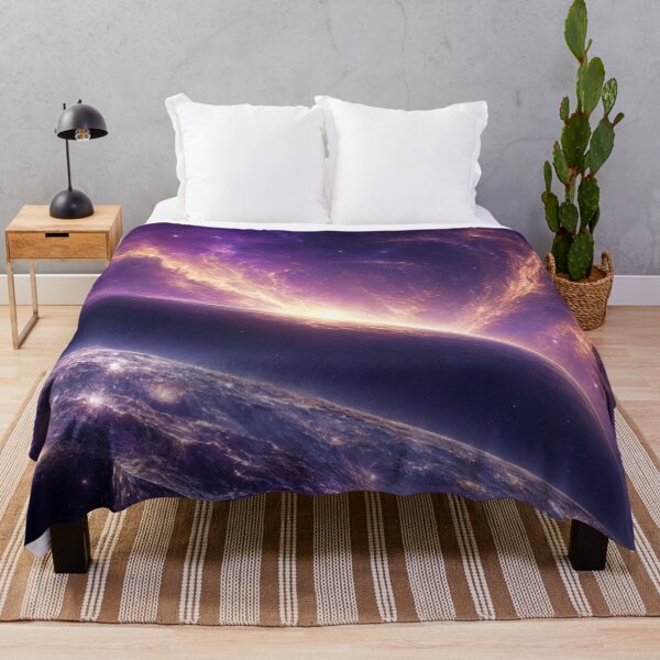 Item preview, Nebula Horizon - Epic Cosmic Landscape Artwork designed and sold by nhk999.