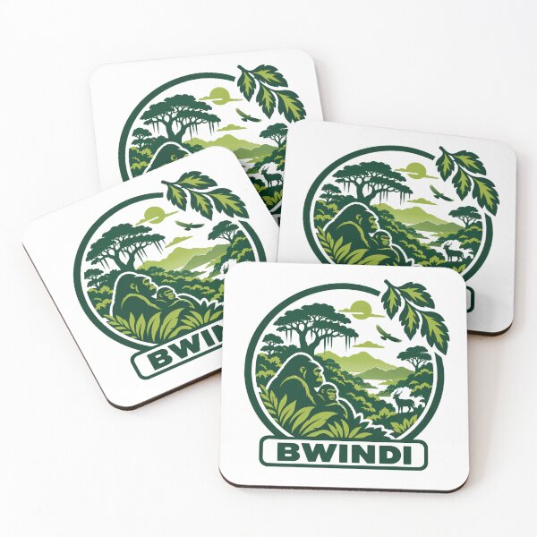 Item preview, Bwindi Gorilla Mountain Jungle Wildlife Safari Nature Lover designed and sold by NeedForParks.
