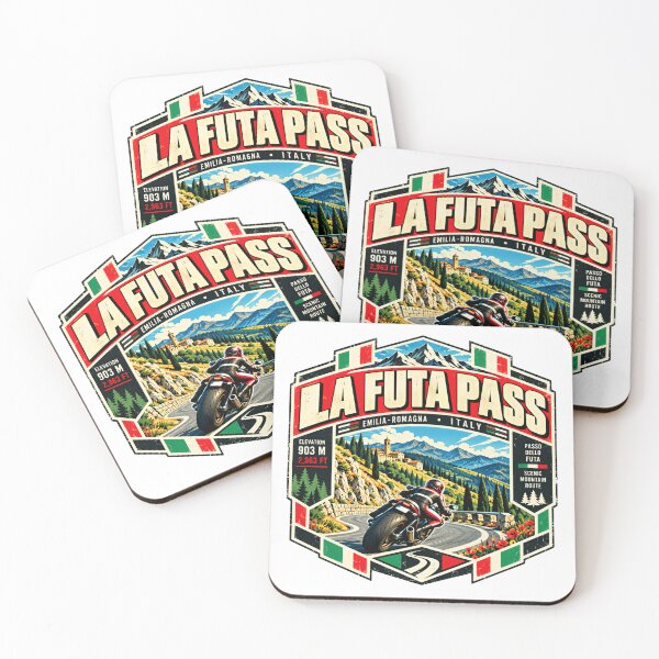 Item preview, La Futa Pass Emilia-Romagna Italy Motorcycling Scenic Mountain Route Rider designed and sold by ManilStuck237.