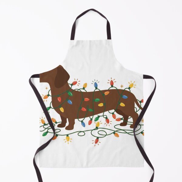 Item preview, Dachshund with Christmas lights pink Relaxed T-Shirt designed and sold by BlaqboyDesigns.