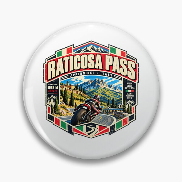 Item preview, Raticosa Pass Appennines Italy Motorcycle Scenic Mountain Route Travel designed and sold by ManilStuck237.