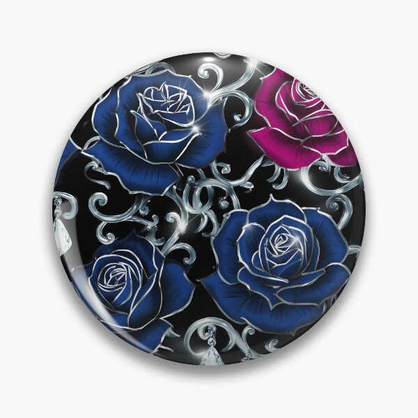 Item preview, Gothic Floral Dark Aesthetic Rose Pattern 08 designed and sold by The Design Asset Station.