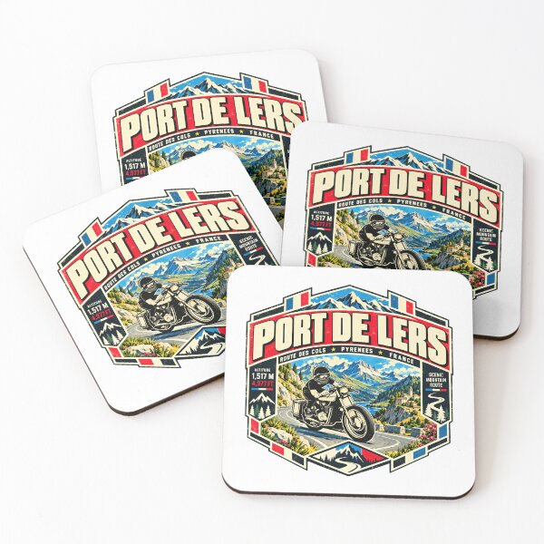 Item preview, Port De Lers Route Des Cols Pyrenees France Altitude 1.517 M 4.977 Ft Scenic Mountain Route Motorcycling Adventure Traveler designed and sold by kristyparkStar3.