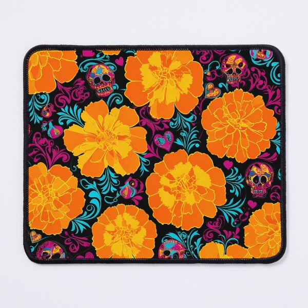 Item preview, Mexican Sugar Skull Dia De Los Muertos Pattern 07 designed and sold by The Design Asset Station.