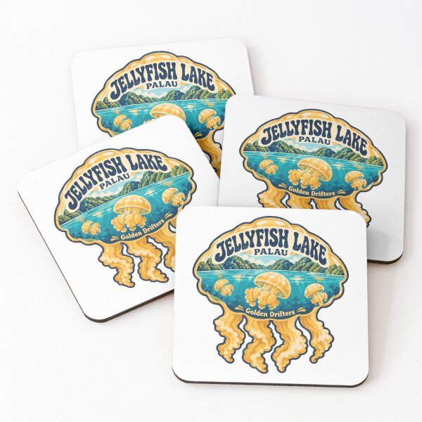 Item preview, Jellyfish Lake Palau Golden Drifters Souvenir Diver Snorkeler Travel designed and sold by NeedForParks.
