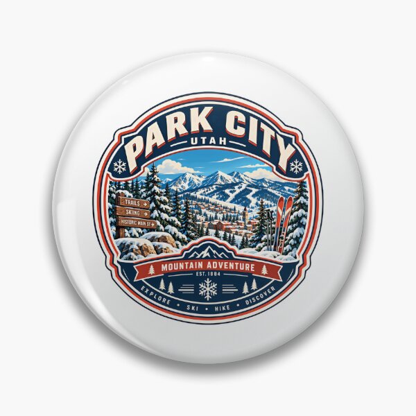 Item preview, Park City Utah Mountain Adventure Ski Hike Discover designed and sold by kristyparkStar3.