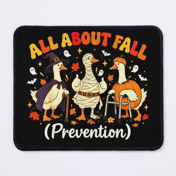 Item preview, All About Fall Prevention Funny Ducks Autumn Safety designed and sold by Byhergawaa.