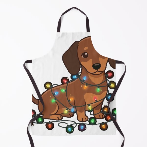 Item preview, Dachshund Christmas Lights Funny Classic T-Shirt designed and sold by Cute-Pretty.