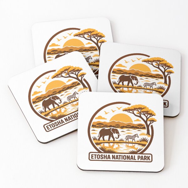 Item preview, Etosha National Park African Safari Wildlife Traveler designed and sold by kristyparkStar3.