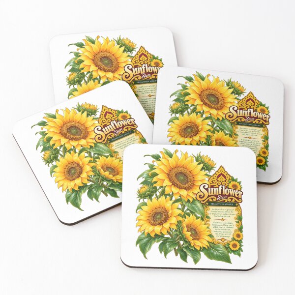 Item preview, Golden Sunflower Vintage Botanical Illustration designed and sold by Pali's shop.