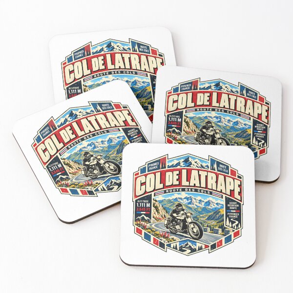 Item preview, Col De Latrape Pyrenees France Route Des Cols Mountain Scenic Route Motorcyclist designed and sold by kristyparkStar3.
