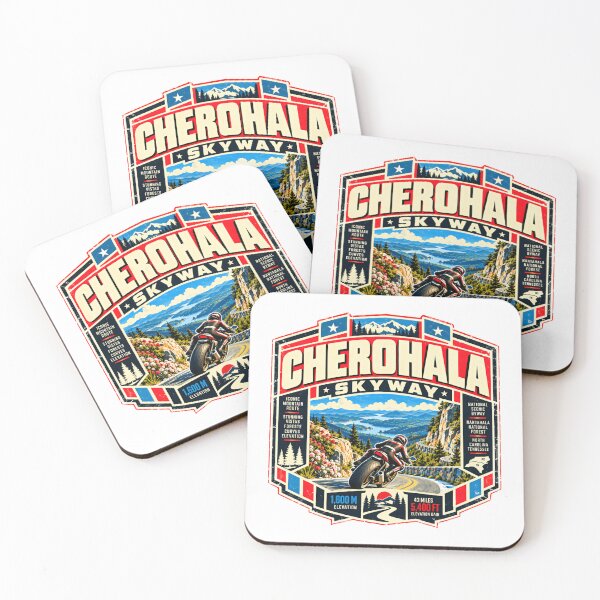 Item preview, Cherohala Skyway Motorcycle Rider National Scenic Byway North Carolina Tennessee designed and sold by kristyparkStar3.