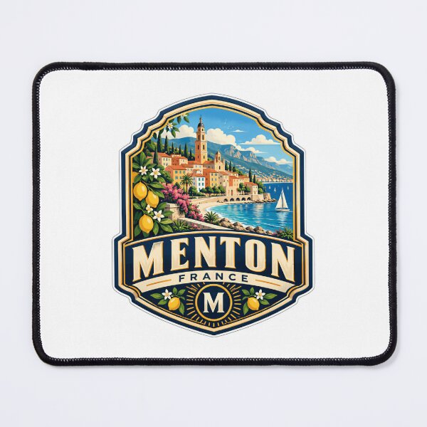 Item preview, Menton France Travel Souvenir French Riviera City Tourist designed and sold by NeedForParks.