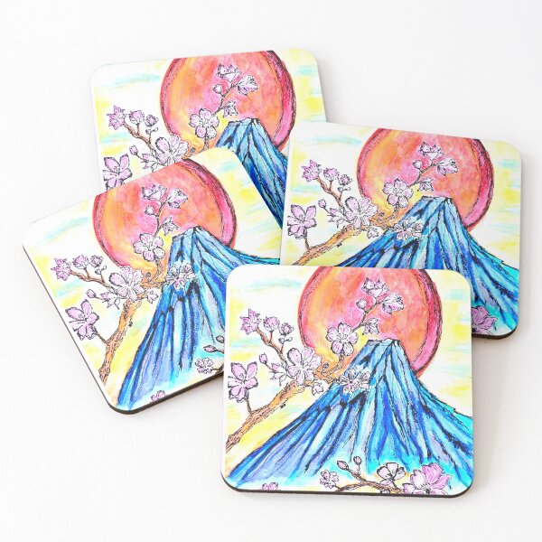 Item preview, Mount Fuji and cherry blossoms designed and sold by CanDo20.