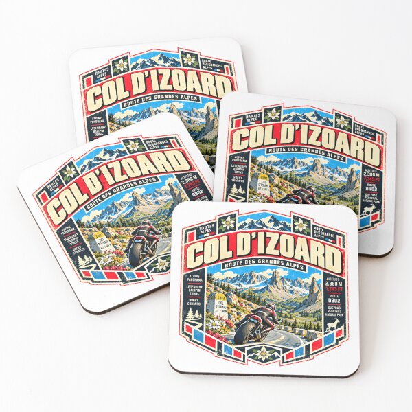 Item preview, Col D'Izoard Hautes Alpes French Alps Cycling Motorcycling Road Trip Adventure designed and sold by ManilStuck237.