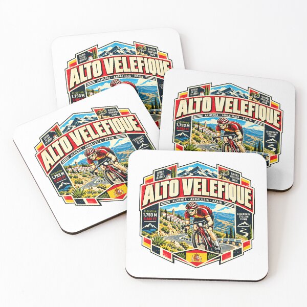 Item preview, Alto Velefique Spain Legendary Cycling Climb Cyclist designed and sold by kristyparkStar3.