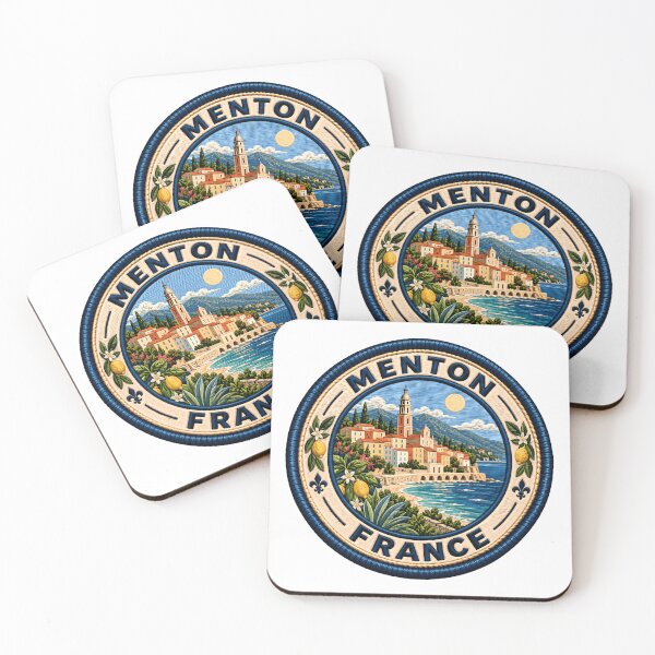 Item preview, Menton France French Riviera Travel Souvenir Destination designed and sold by NeedForParks.