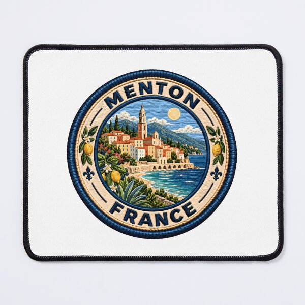 Item preview, Menton France French Riviera Travel Souvenir Destination designed and sold by NeedForParks.