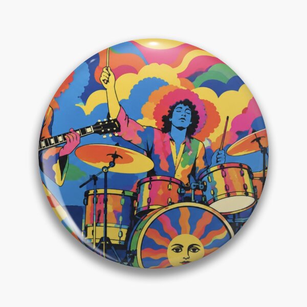 Item preview, Groovy Psychedelic Rock Trio Under the Sun designed and sold by Slyfish.