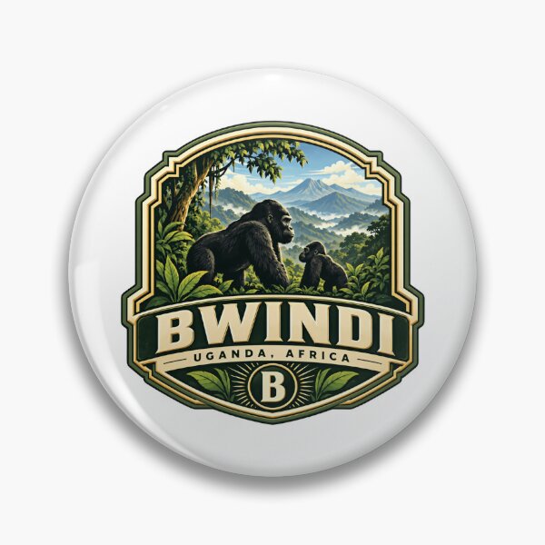 Item preview, Bwindi Uganda Africa Mountain Gorilla Wildlife Travel Safari designed and sold by kristyparkStar3.