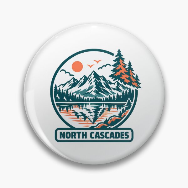 Item preview, North Cascades National Park Hiking Outdoors Adventure Travel designed and sold by kristyparkStar3.
