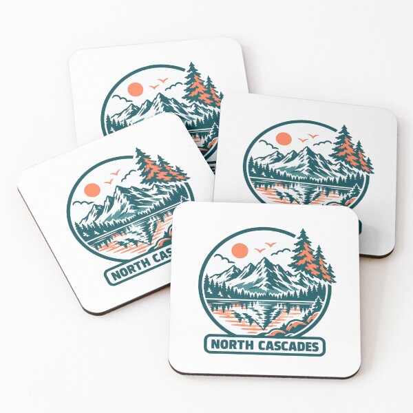 Item preview, North Cascades National Park Hiking Outdoors Adventure Travel designed and sold by kristyparkStar3.