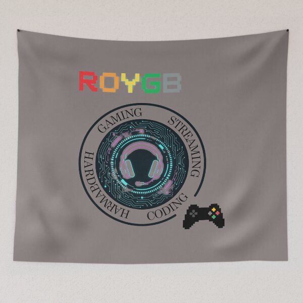 Item preview, ROYGBIV Rainbow Color Spectrum Cloud Graphic-23 designed and sold by JurgenGotts.