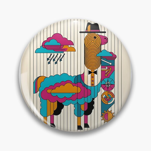 Item preview, Llama Meteorologist designed and sold by PictoVibe.