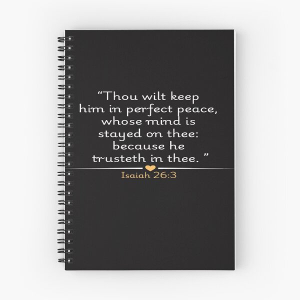Item preview, Isaiah 26:3  designed and sold by SuperChristTees.