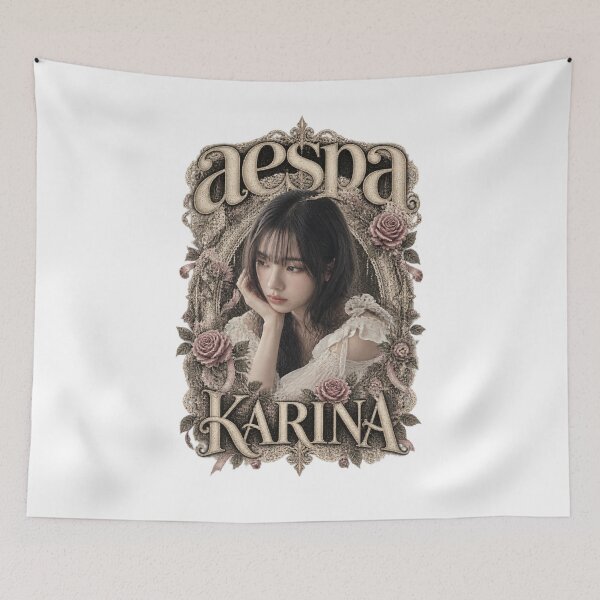 Item preview, aespa Karina Vintage Gothic Baroque designed and sold by Valereekmerch.