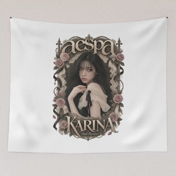 Item preview, Karina aespa Dark Floral Filigree Visual designed and sold by Valereekmerch.