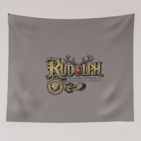 Item preview, Rudolph The Red Nosed Reindeer Jr. Theatre T-Shirt-41 designed and sold by JurgenGotts.
