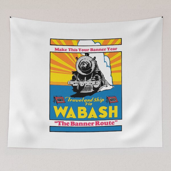 Item preview, Wabash - "The Banner Route" designed and sold by Trains-and-Rail.