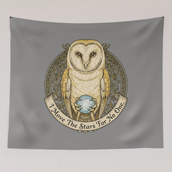 Item preview, Owl Moves Stars For No One Barn-71 designed and sold by HeribertFunke.