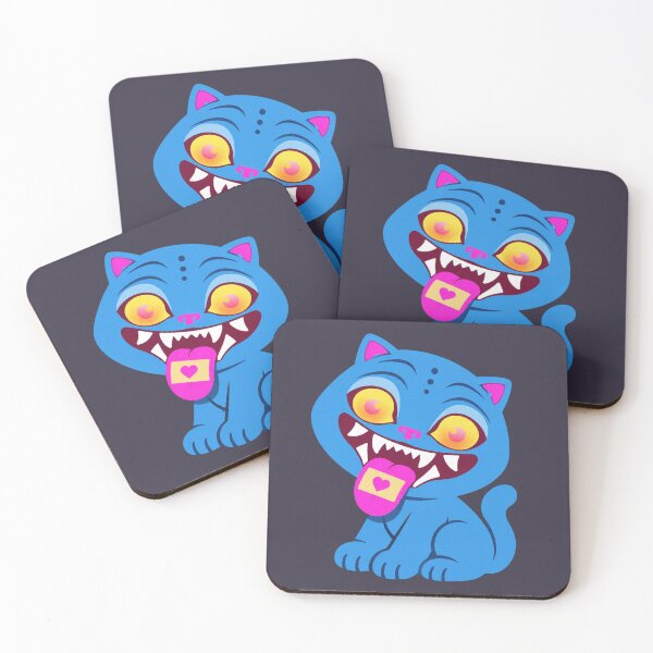 Item preview, Blue Demon Cat designed and sold by TatumTerry.
