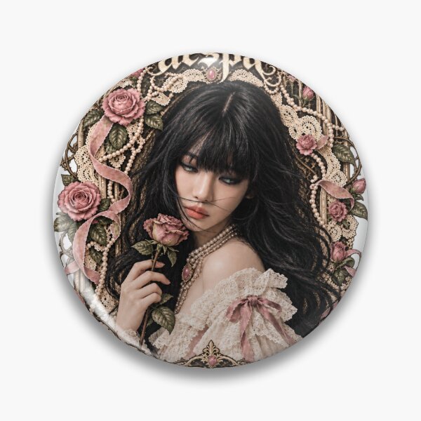 Artikelvorschau, Dark Fantasy Baroque Frame Ningning aespa Grafik entworfen und verkauft von Valereekmerch.