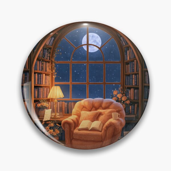 Item preview, Reading Under Moon designed and sold by bubblyrainbow.