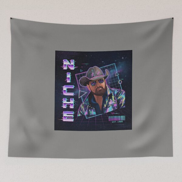 Item preview, Rugged Cowboy Hat Man Vector Portrait Fan Art-32 designed and sold by PaulJosepha.