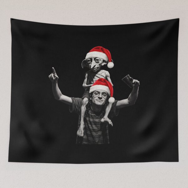 Item preview, Funny Dobbyy & Harry Christmas designed and sold by WatercolorWhis.