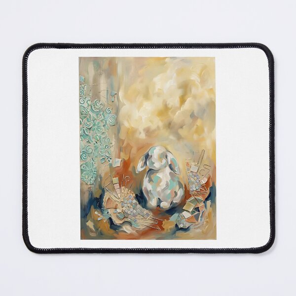 Item preview, Holland Lop Rabbit Mosaic Artist designed and sold by PictoVibe.